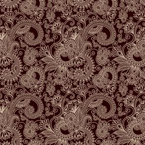Classic Ornamental Paisley Decorative Seamless Pattern Design