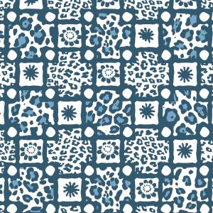 Abstract Tile Geometric Floral Seamless Pattern Design