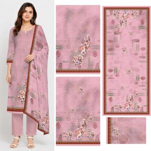 Soft Pink Paisley Floral Suit Set