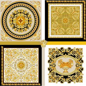 Luxury Baroque Gold Ornamental Seamless Pattern Design