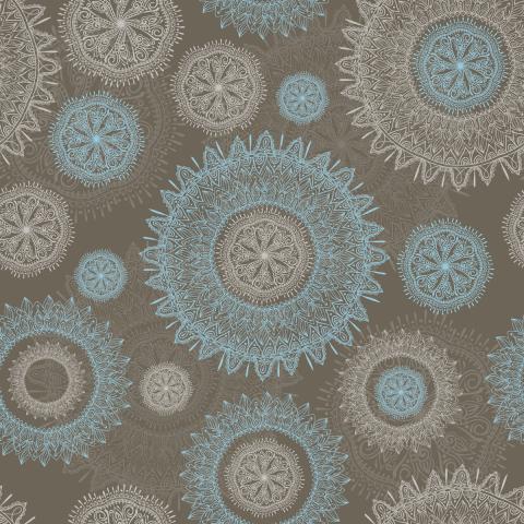 Mandala or chakra-inspired pattern