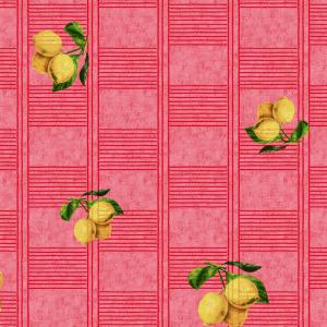 Pink Lemon Textured Seamless Design