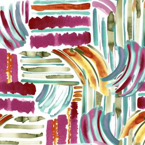 Abstract Brush Stroke Artistic Seamless Pattern Design