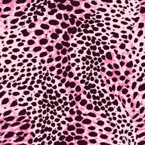 Pink Leopard Seamless Pattern Design