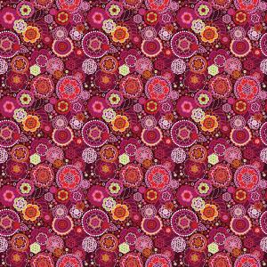 Vibrant Boho Circle Blooms