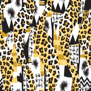 Floral Animal Fusion Seamless Pattern Design