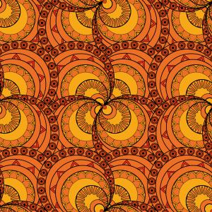 Mandala-inspired design pattern