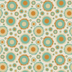 Retro Circular Geometric Pattern