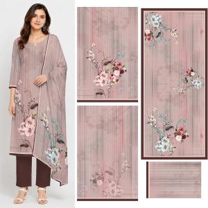 Muted Stripe Floral Suit Set