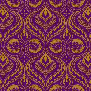 Ornamental Damask pattern