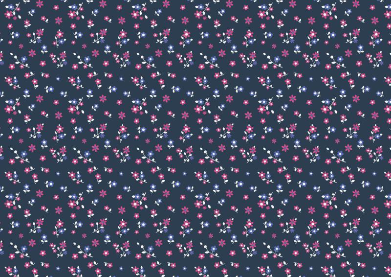 Ditsy floral print