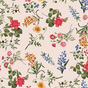 Classic Floral Bouquet Seamless Pattern Design