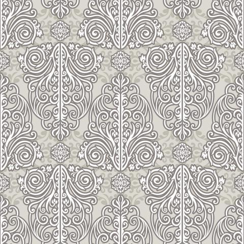 Damask ornament pattern