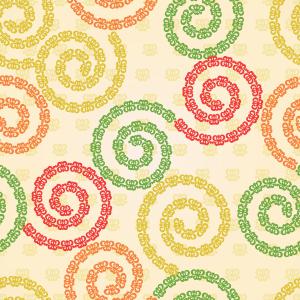 Ornate spirals pattern