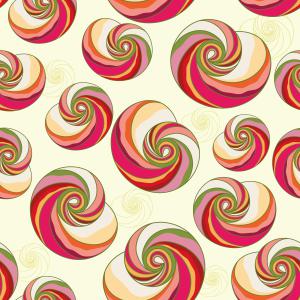 Abstract spiral shapes