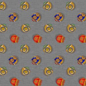 Traditional Pottery Motif Seamless Pattern
