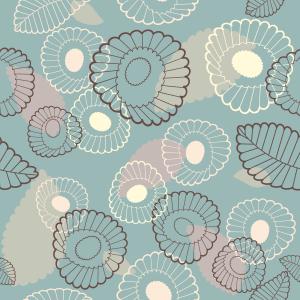 Vintage Floral Retro Style Seamless Pattern Design