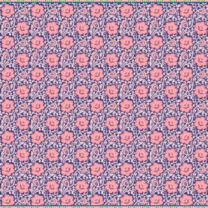 Traditional Floral Border Seamless Pattern Design
