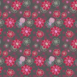 Retro or vintage aesthetic floral pattern