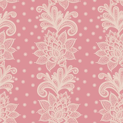 Abstract lace floral pattern