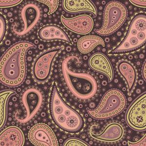 Elegant Paisley Vintage Seamless Pattern Design