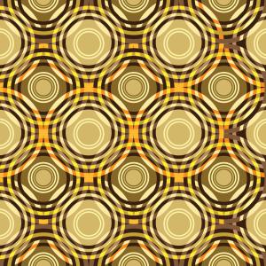Retro geometric pattern