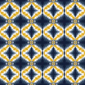 Geometric Tie Dye Diamond Pattern