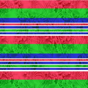 Colorful Horizontal Stripe Abstract Pattern