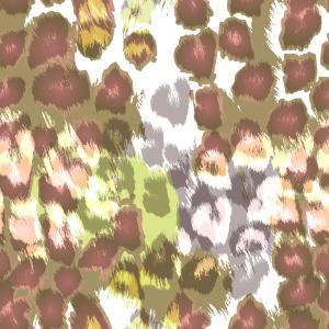 Abstract Brush Leopard Texture Seamless Pattern Design