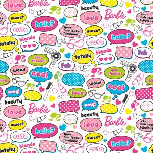 Barbie-themed elements