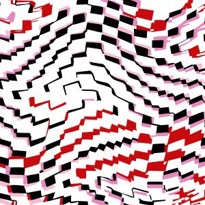 Abstract Wavy Zigzag Modern Pattern Design