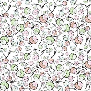 Classic Floral Vine Vintage Seamless Pattern Design