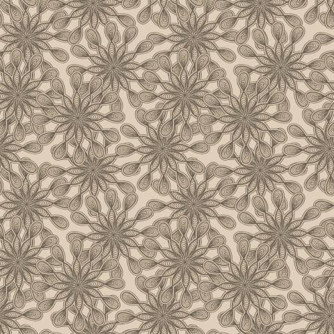 Monochrome floral patterns