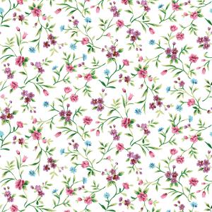 Small Floral Vintage Botanical Seamless Pattern Design