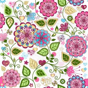 Valentine's Day-themed pattern