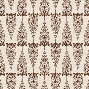 Vector Ethnic Seamless Floral Pattern