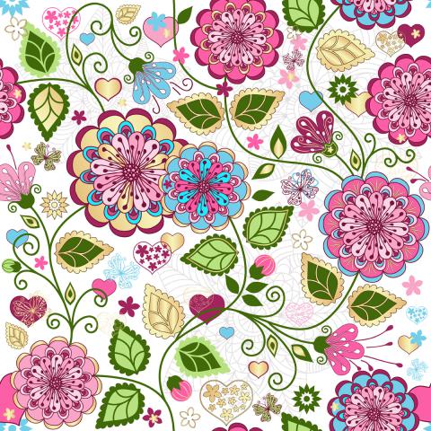 Valentine's Day-themed pattern