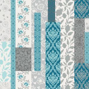 Abstract Geometric Collage Seamless Pattern Design
